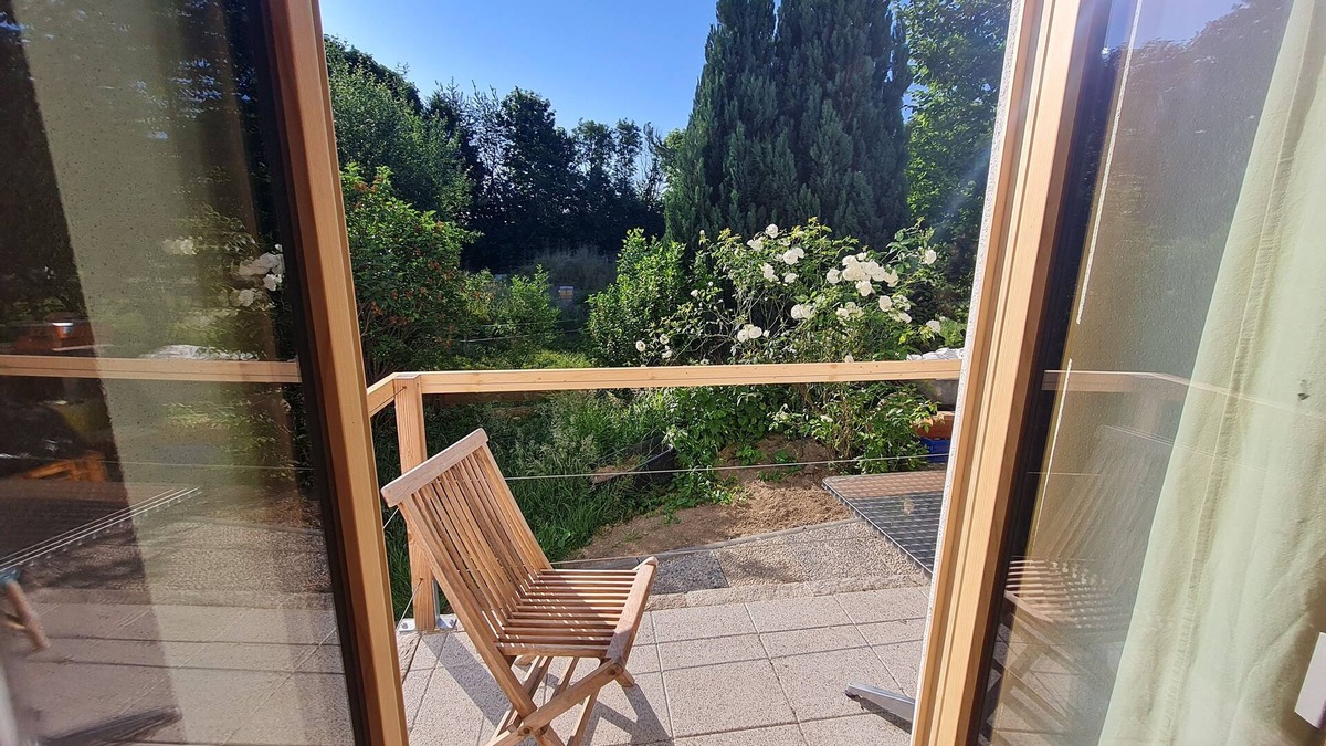 Rosenheim Apartment | Garten Ost, 23qm mit Terrasse, bis Max. 2 Personen