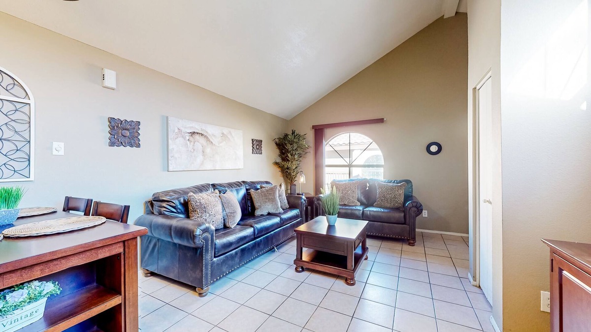 Maryvale Condo | Gated-entry condo with central location, central AC, & private W/D