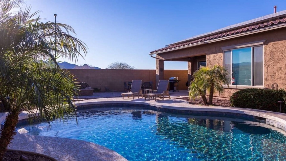 Surprise Farms House | Gated spacious oasis w/ pool, BBQ, huge kitchen