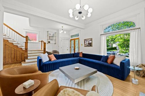 Cherokee Triangle House | Gatsby House Luxe 3BR Game Room Hot Tub