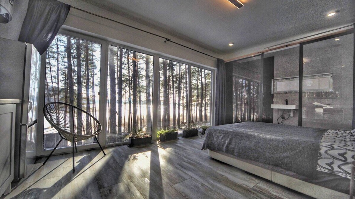 Plavniekkalns Apartment | Gauja Club - our Bang&Olufsen sound loft on a lake