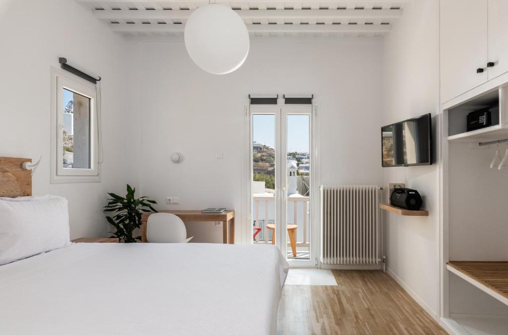 Mykonos Apartment | Gazia Sea View House - Mykonos Town