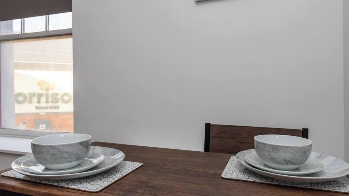 Neath Apartment | Fully Equipped Kitchen, Double room
