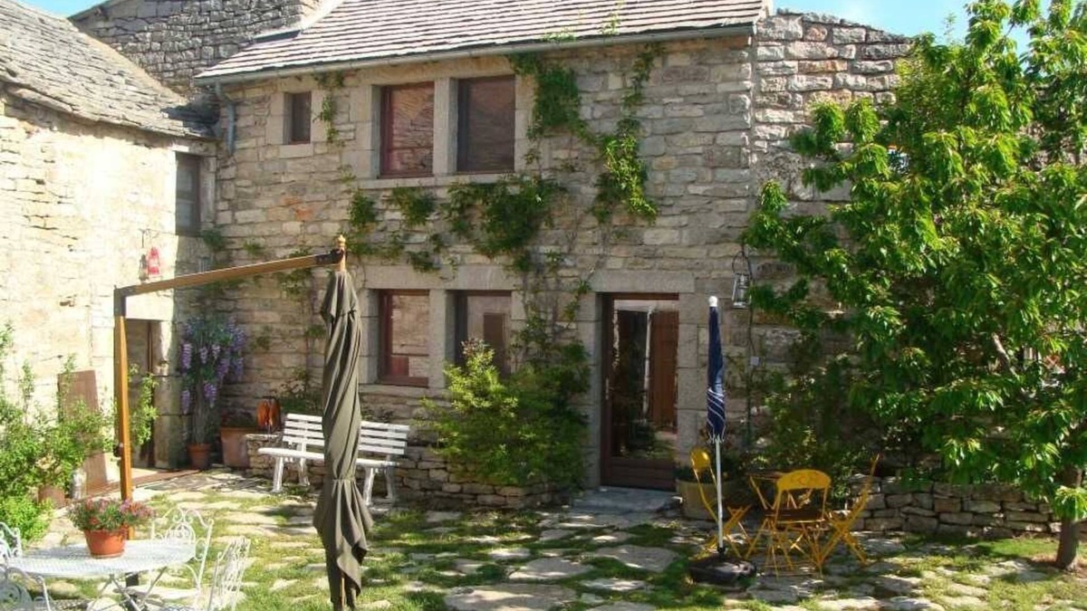 Sainte-Enimie House | Gca065 - Gîte de France 2 Épis 2 Pers à Sauveterre