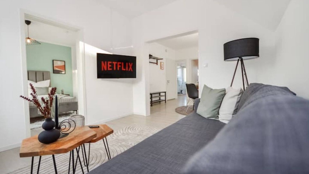 Guetersloh Apartment | Gemütliche & Stylische Wohnung Küche Wifi TV