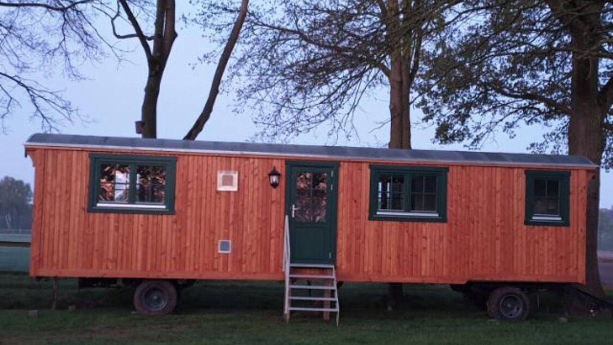 Telgte Cabin | Gemütlicher Bauwagen als Ferienwohnung im Grünen