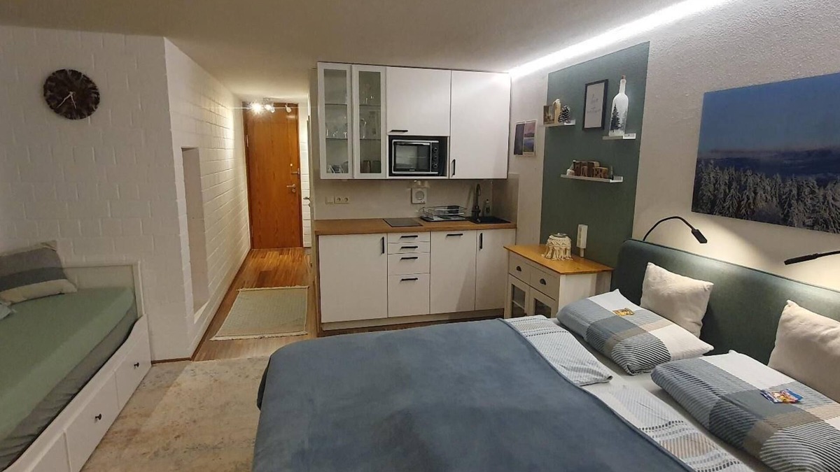 Sankt Englmar Apartment | Gemütliches Appartement mit Überdachten Balkon