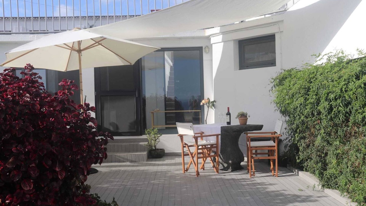 Faja de Baixo Apartment | Gemütliches Wohnung Über die Stadt von Ponta Delgada, mit Meer Blick