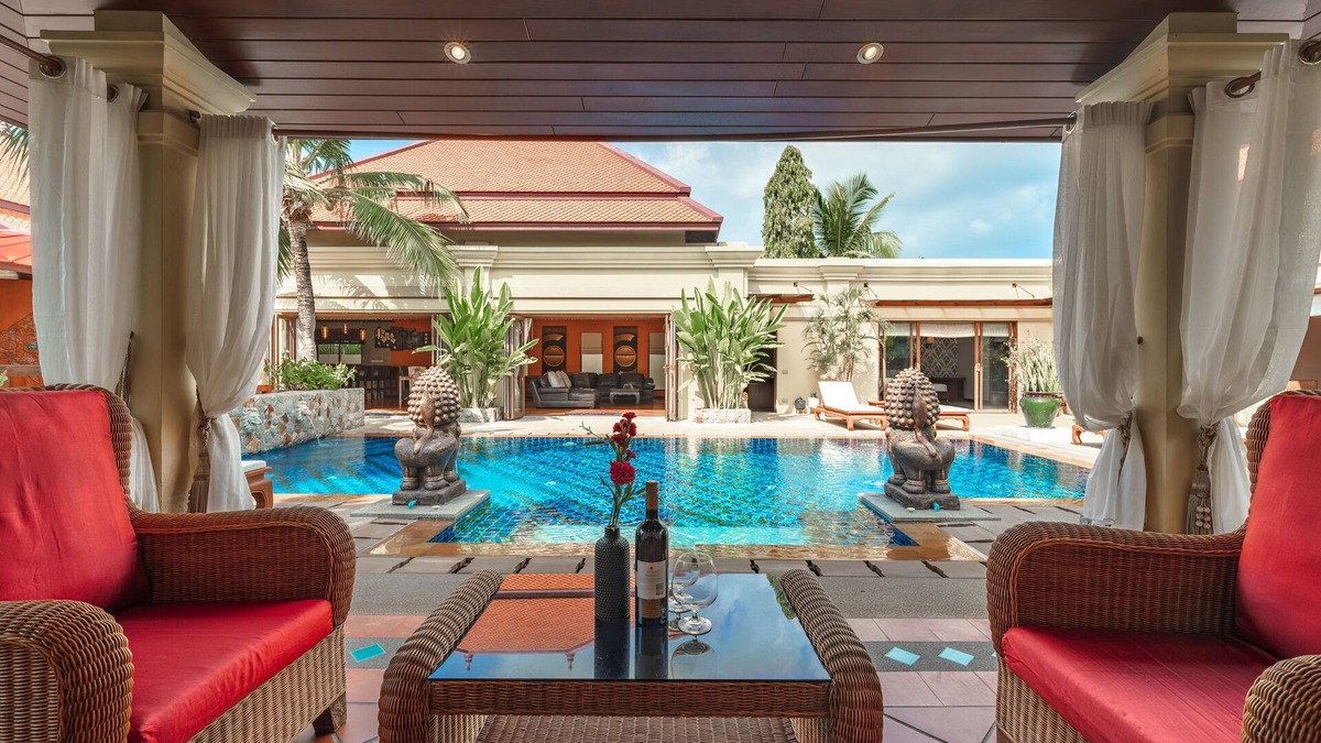 Nai Harn Villa | Generous 6BR Balinese Pool Villa Sophia