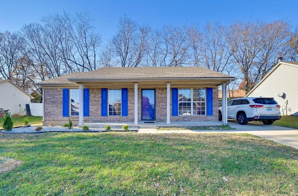Georgetown House | Georgetown Home about 6 Mi to Kentucky Horse Park!