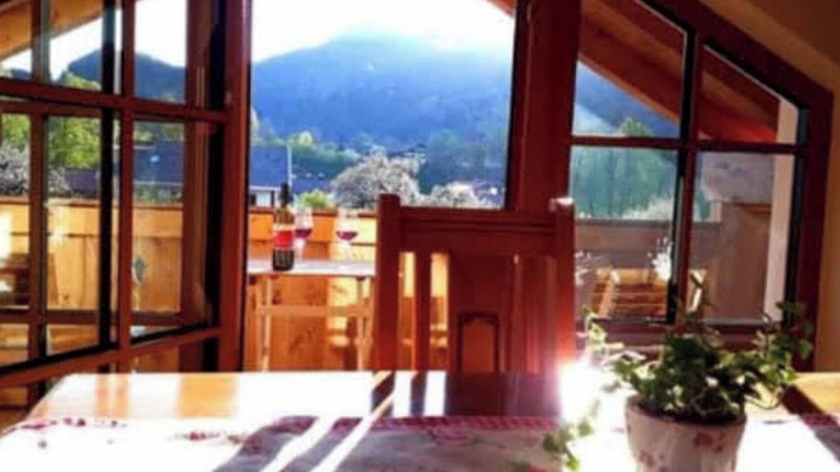 Wegscheid Condo | Gerg to the beautiful view near Brauneck Isar