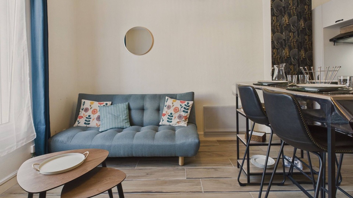 Le Pouliguen Apartment | Getaway for 2 in Le Pouliguen - 160m from the beach