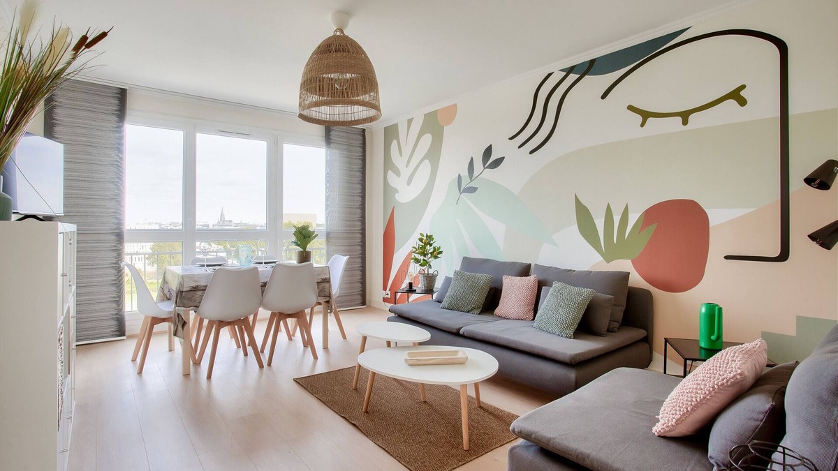 Ile de Nantes Palais des Congres Apartment | Getaway on Nantes island overlooking the Loire