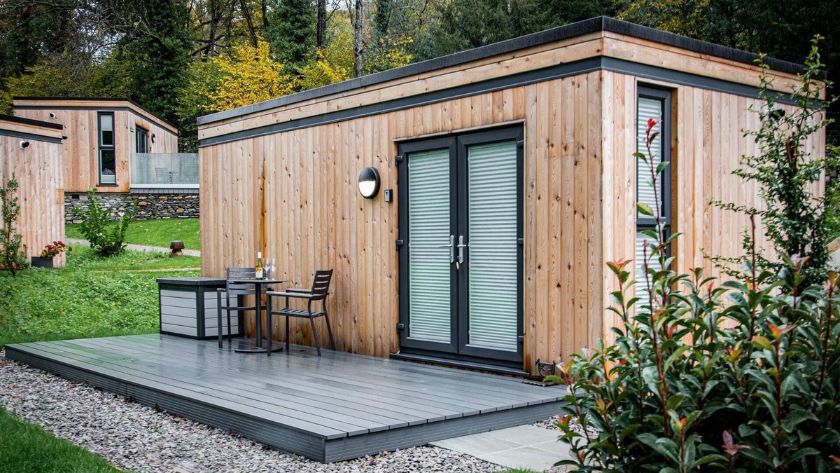 Windermere Cabin | Ghyll Head Woodland pod - a holiday Pod that sleeps 2 with an en-suite