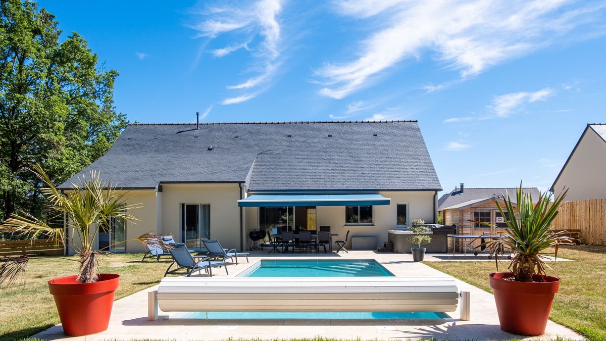 Saumur House | Gite 10 Pers Saumur Piscine & SPA