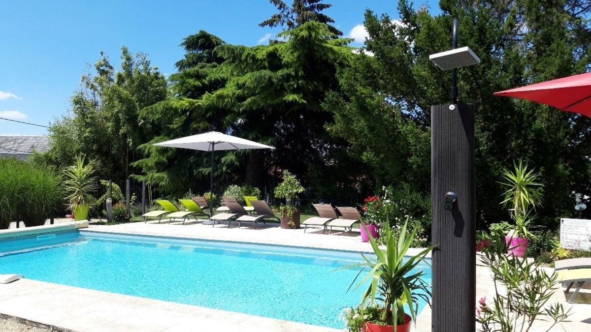Sainte-Maure-de-Touraine Cottage | GITE 3* with SWIMMING POOL Spa/Sauna between FUTUROSCOPE ZOO BEAUVAL CHATEAUX LOIRE