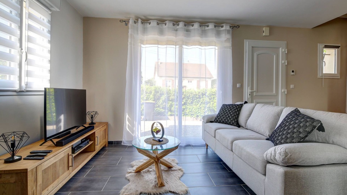 Bichancourt House | Gite de l'Oie - Maison avec grand jardin