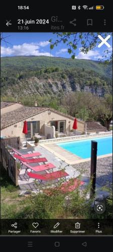 Barret-sur-Meouge Apartment | Gite de la Méouge