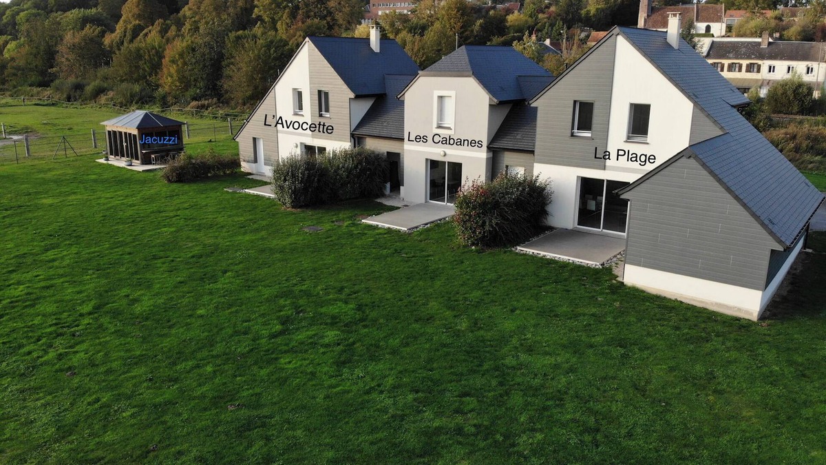 Grand-Laviers House | GITE ET SPA LES CABANES 1 à 4 PERS, BAIE DE SOMME
