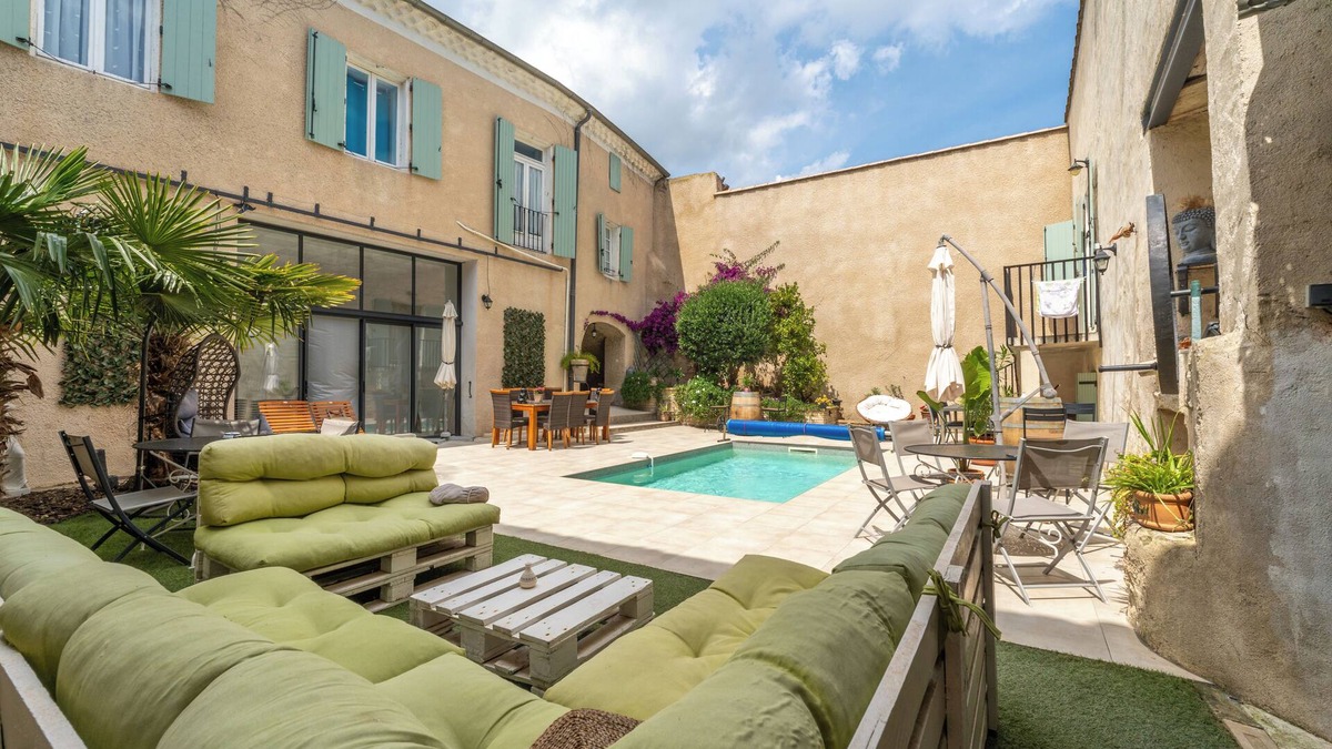Autignac House | Gite l'occitan 6 people