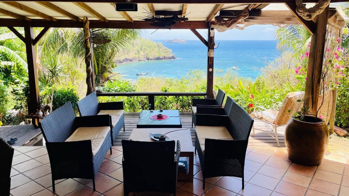 Grand Anse House | Gite Ti Kazalo - Gwo Kaz - sea view - Baie des Tortues beach access