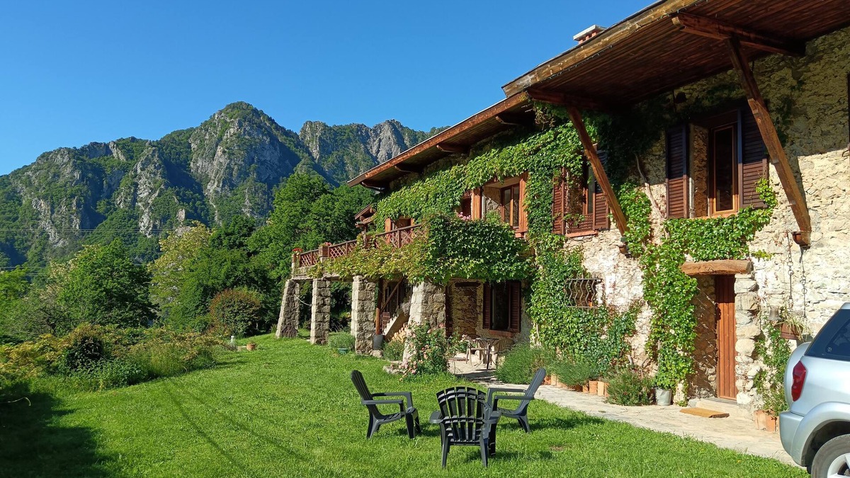 Roquebilliere House | Gites de la Brasca Maison 60m2, Avec vue Imprenable du Massif du Mercantour