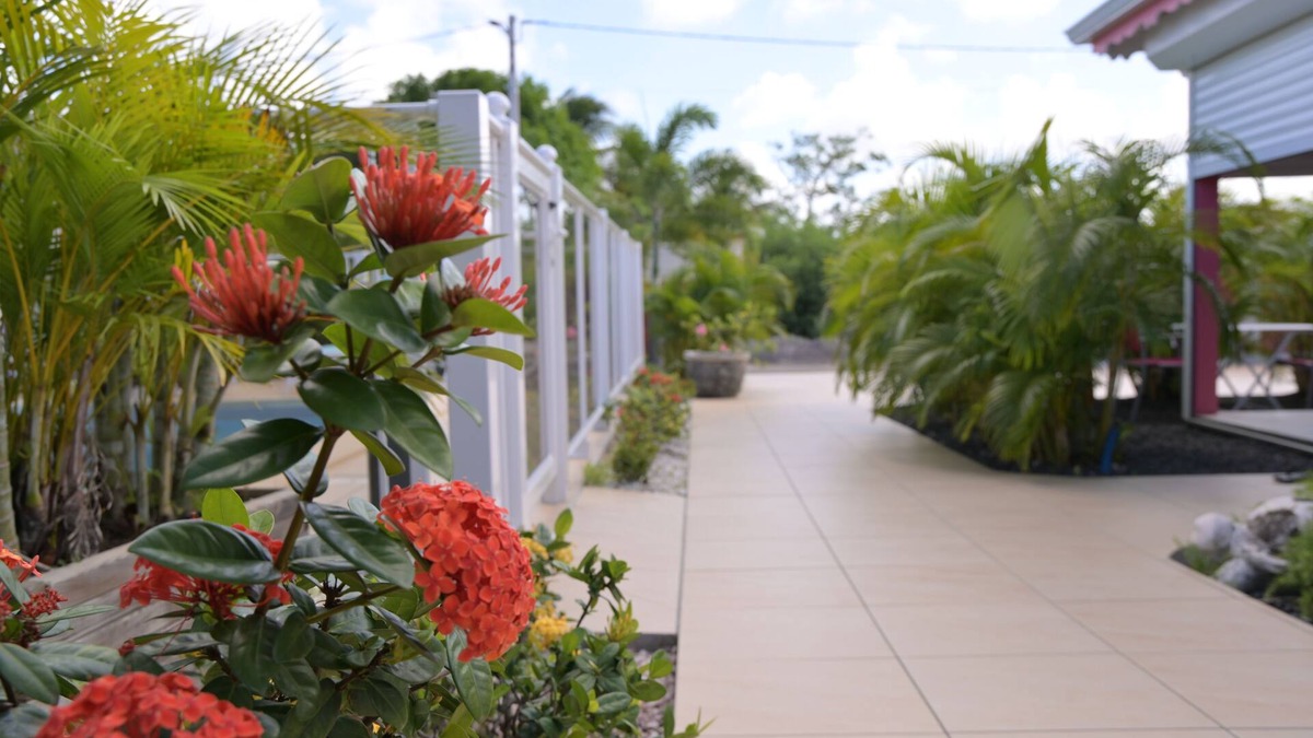 Anse-Bertrand House | GITES FLEURS D ABEILLES - Charming BUNGALOW for rent 2/3P