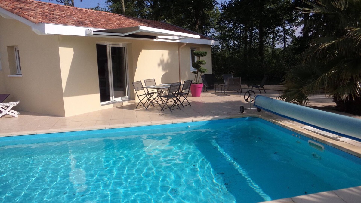 Tarnos Apartment | Gites Tarnos T2 with swimming pool