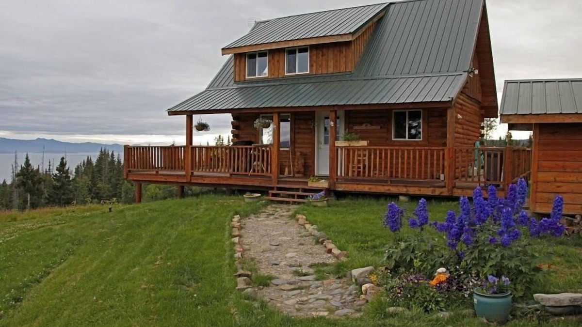 Fritz Creek Cabin | Glacier View Getaway on the Kilcher Family Homestead in Alaska the Last Frontier