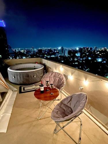Zona Minerva Other | Glamping con jacuzzi en piso 15, único en Gdl, vistas espectactaculares