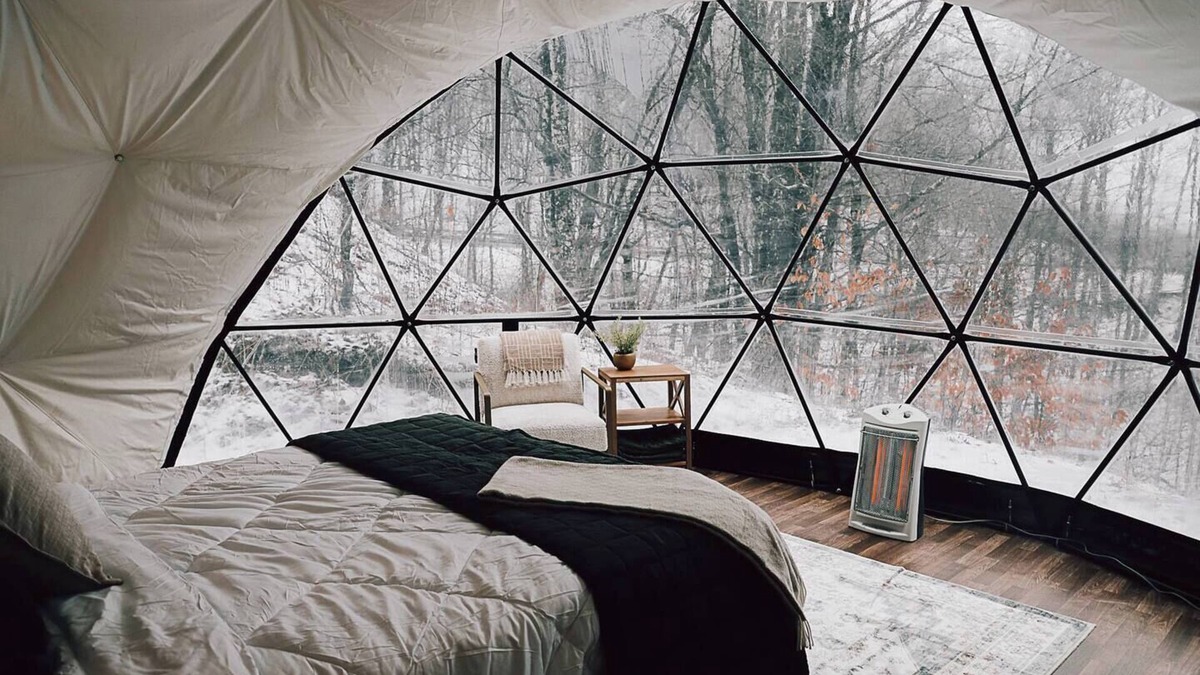 Snowshoe House | Glamping Dome #4 in Snowshoe, Wv