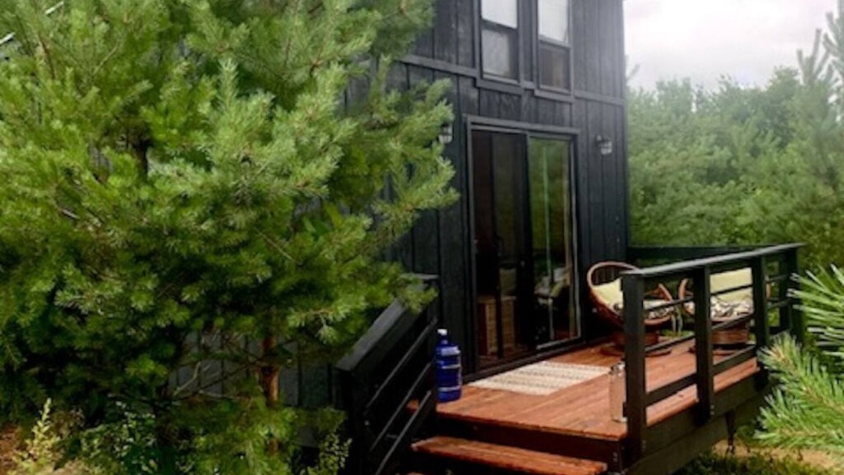 Rolling Prairie Cabin | Glamping experience on an organic farm in Harbor Country.