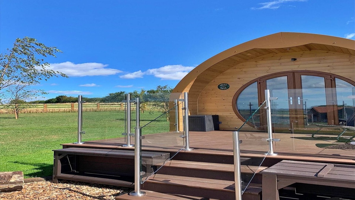 Low Catton Ski Chalet | Glamping Pods in Yorkshire near York & Coast