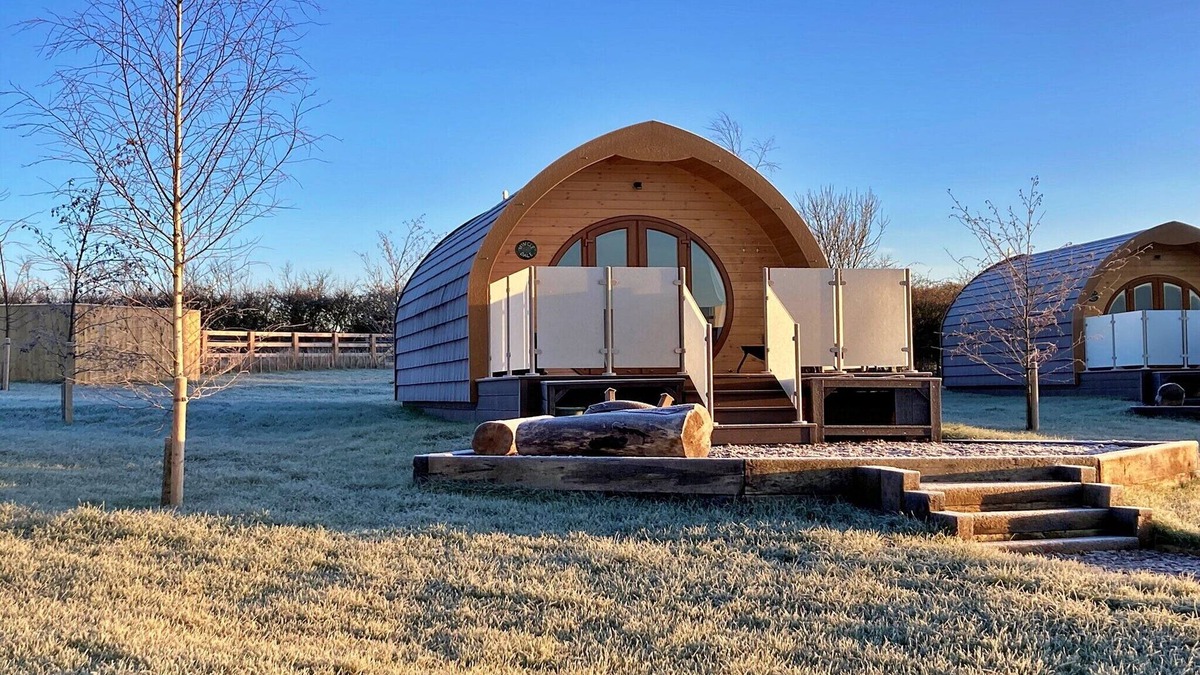 Low Catton Ski Chalet | Glamping Pods in Yorkshire near Coastline