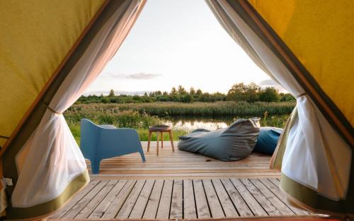 Sauga House | Glamping Pop-Up Hotel - Fishing Village riverside holiday center