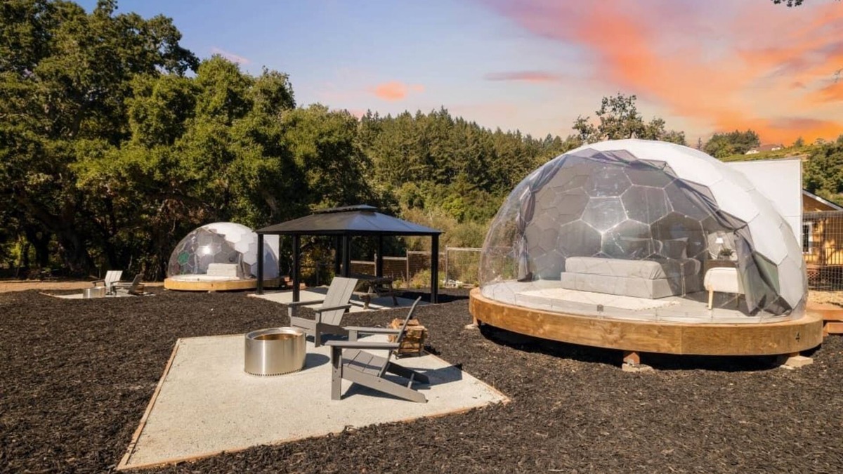 Felton RV Rental | Glamping Retreat 1 Dome