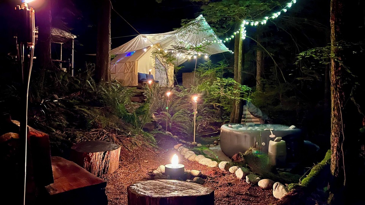 Port Moody Cottage | Glamping Tent 2 | Cape Carraholly Retreat