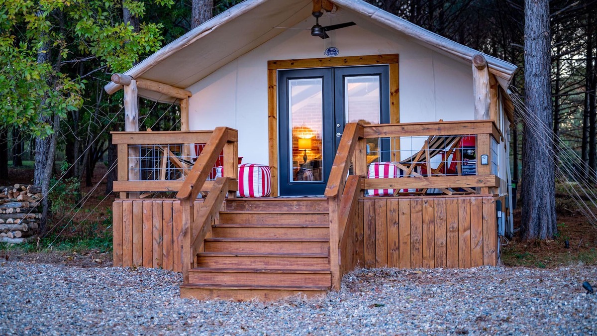 Golden Cabin | Glamping Tent