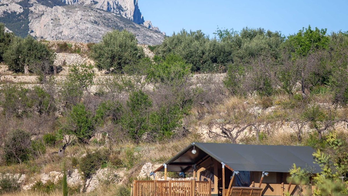 Tarbena Ski Chalet | Glamping Tienda de Safari - Alicante