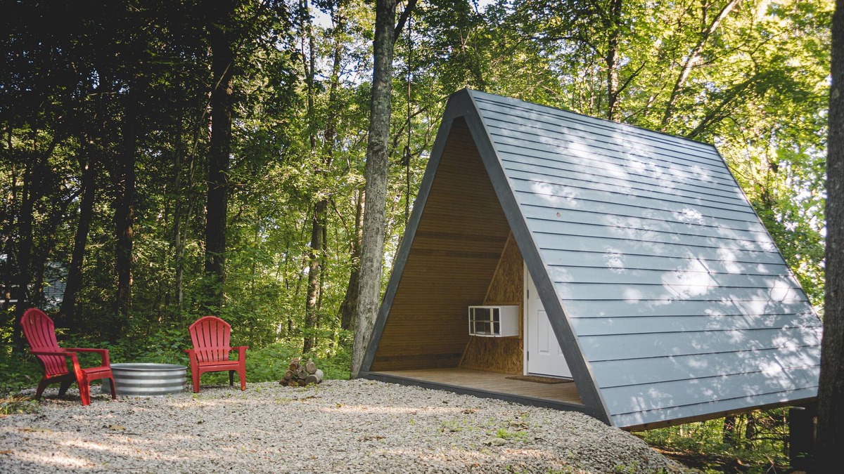 Kipling RV Rental | Glamplyfe Nature Experience: A-Frames in the Hills F4
