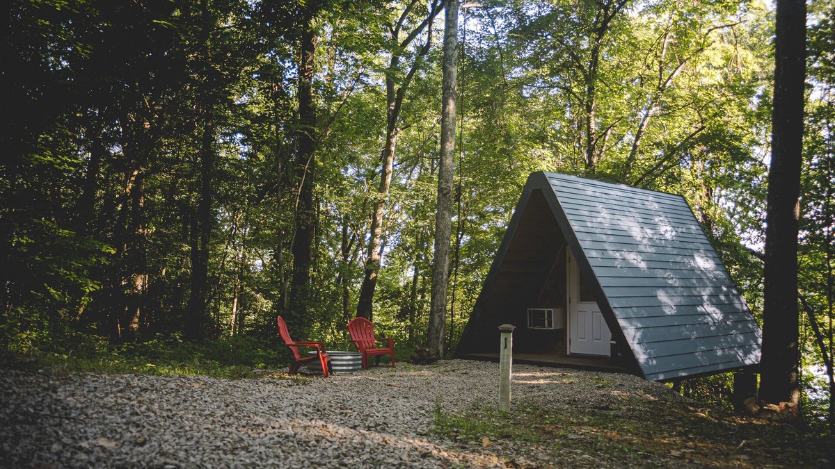 Kipling RV Rental | Glamplyfe Nature Experience: A-Frames in the Hills F2