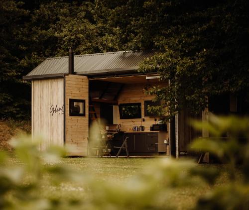 Luzino House | GlinCa Blisko Natury - domek z jacuzzi