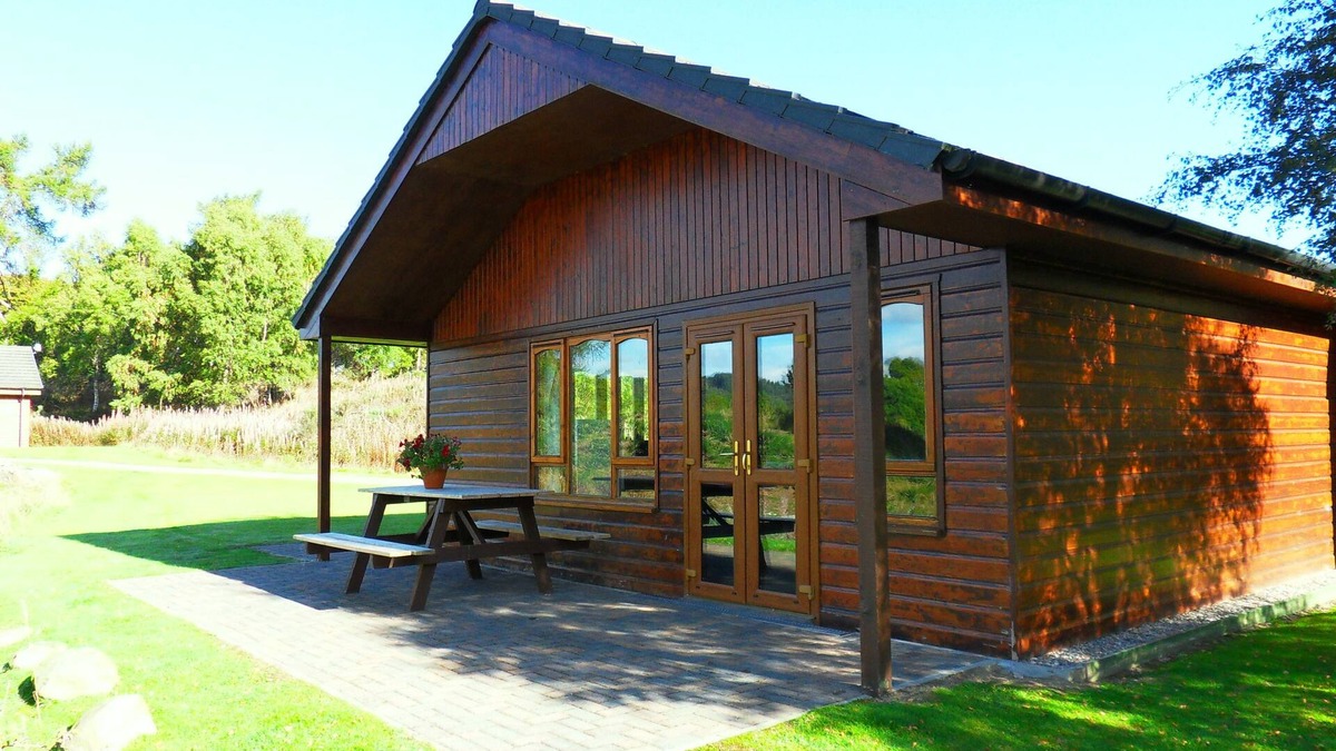 Glen Urquhart Cabin | Glomach Lodge @ Lochletter Lodges. A 2 bedroom lodge in beautiful Glen Urquhart.