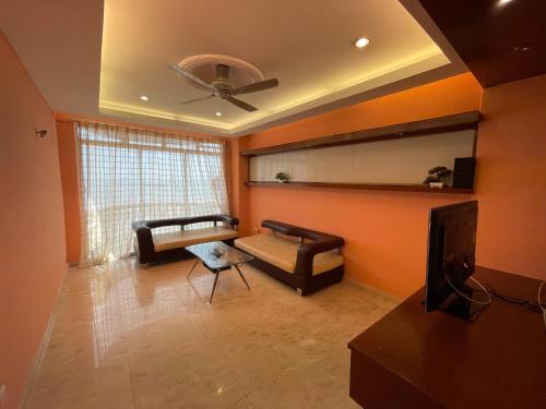 Taman Tanjung Apartment | GLORY BEACH RESORT NICE SEAVIEW HIGH STANDARD 3 BEDROOM