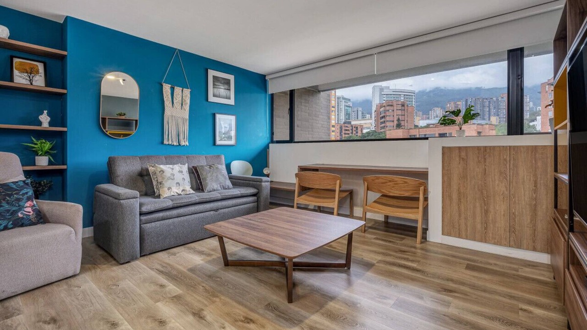 La Aguacatala Apartment | Go Living 606 · Stylish 1BR Apt near Milla de Oro-AC fast Wi-Fi
