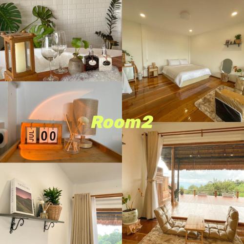 Chiang Rai Province Ski Chalet | Gobgab Station room 2