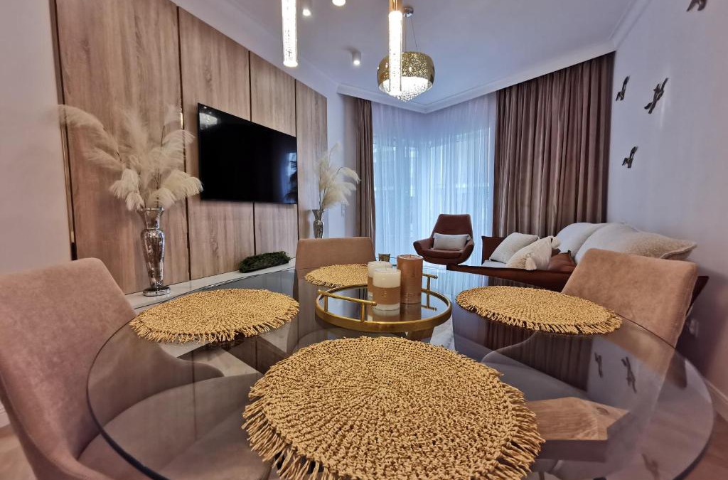 Gaski Apartment | Gold Apartment B33 Let's Sea Baltic Park Gąski