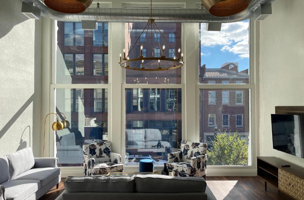 West Main Historic District Apartment | Gold Suite by Hollyhock- Executive-Level Living