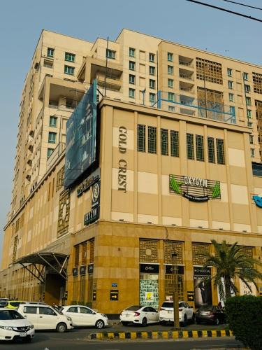 Loralai District Apartment | Goldcrest Luxury Serviced Apartments DHA Phase 4 Lahore Near Airport & MM Alam Road