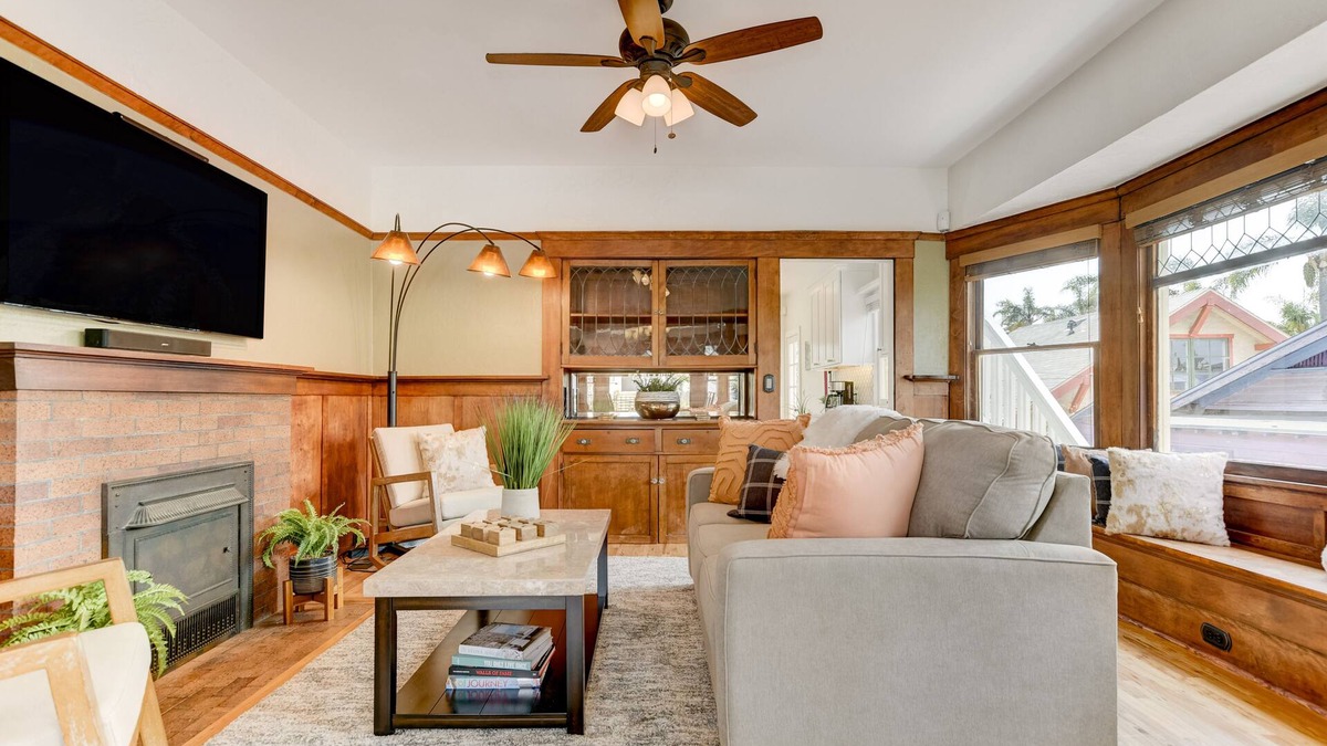 Golden Hill House | Golden Hill Craftsman remodeled Retreat Bungalow - San Diego at your Doorstep!